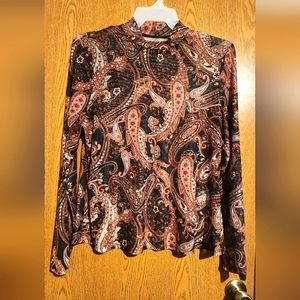 Shein Curve 3XL shear long sleeve top